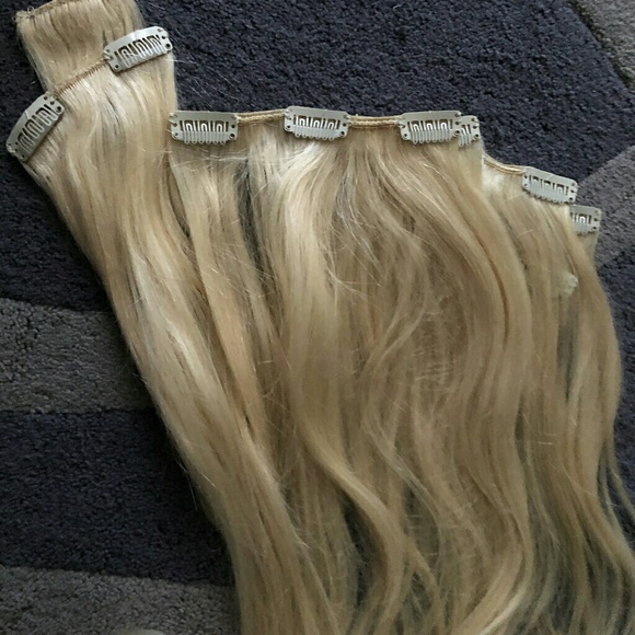 no brand Accessories - Blonde Human Remy hair extensions